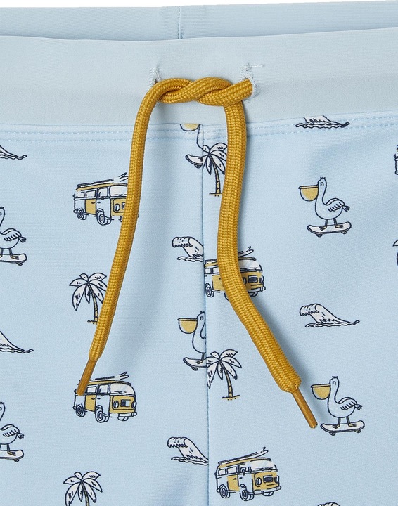 Produktbild Vertbaudet Jungen Badeshorts mit Surfer-Print (98)