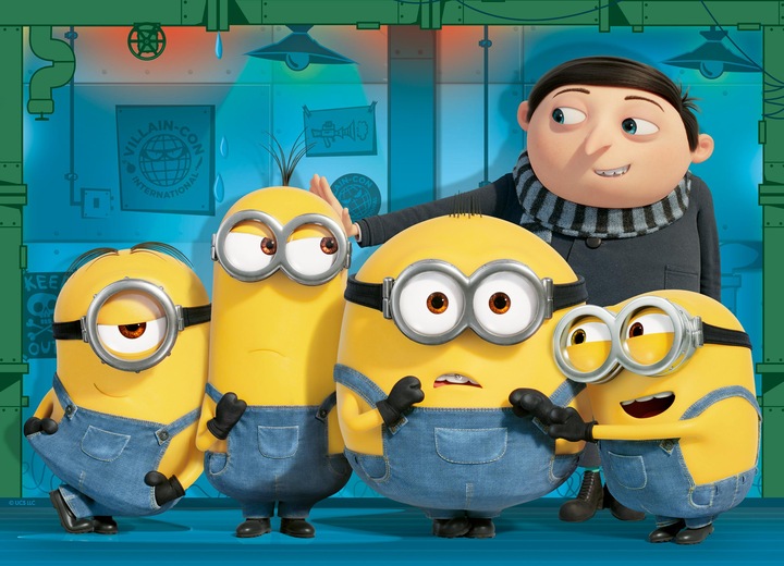 Actual product image Ravensburger 4 100 Piece Puzzle - Minions (100 pieces)