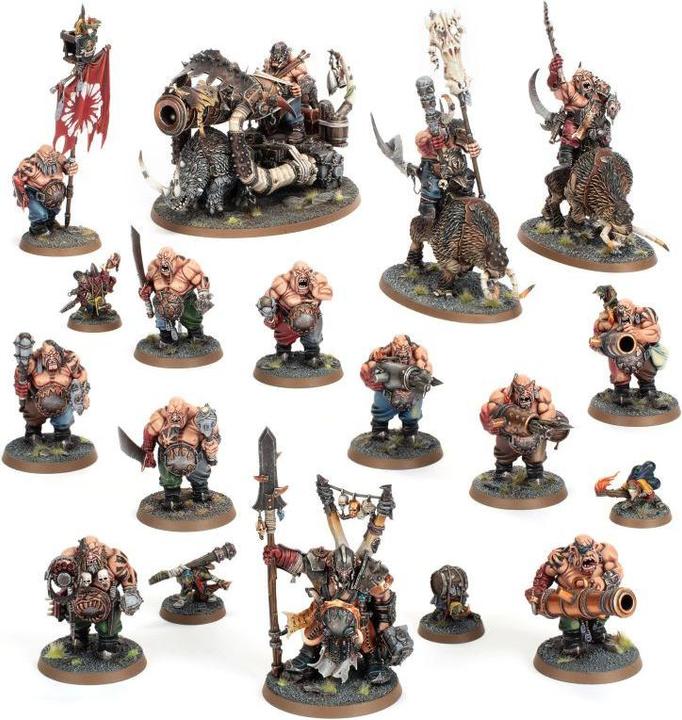 Actual product image Games Workshop Warhammer AoS - Spearhead Ogor Mawtribes (Plastic)