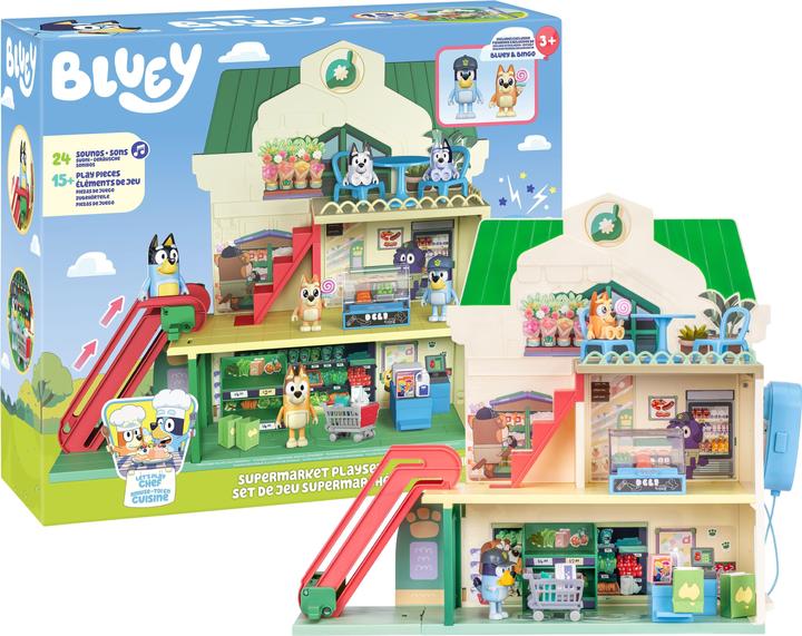 Bluey Supermarkt Spielset