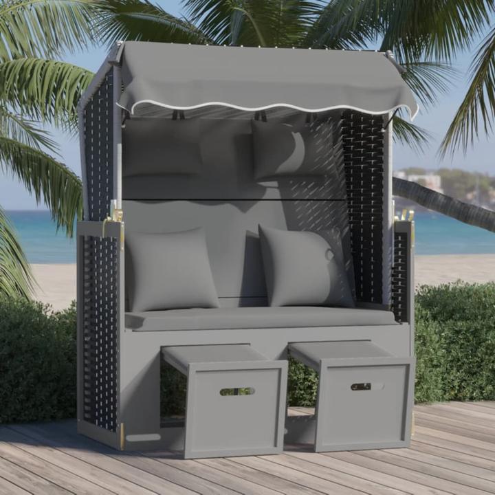 Actual product image vidaXL Beach chair