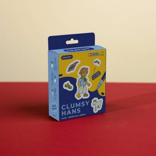 Actual product image Crateit H C Andersen Clumsy Hans (Multilingual)