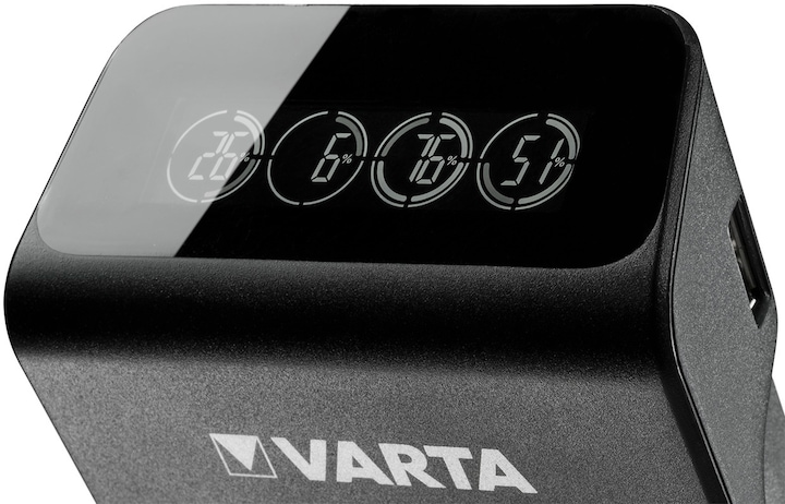 Produktbild Varta LCD Plug Charger+ (1 Stk., AA, 2100 mAh, Ladegerät inkl. Akku)