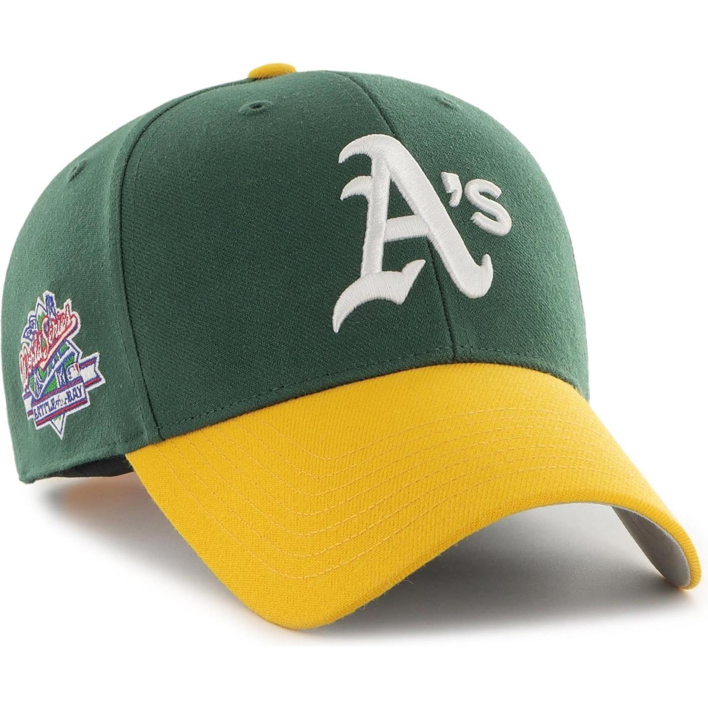 47 Brand, Herren, Cap, World Series Oakland Athletics, Grün, (One Size)