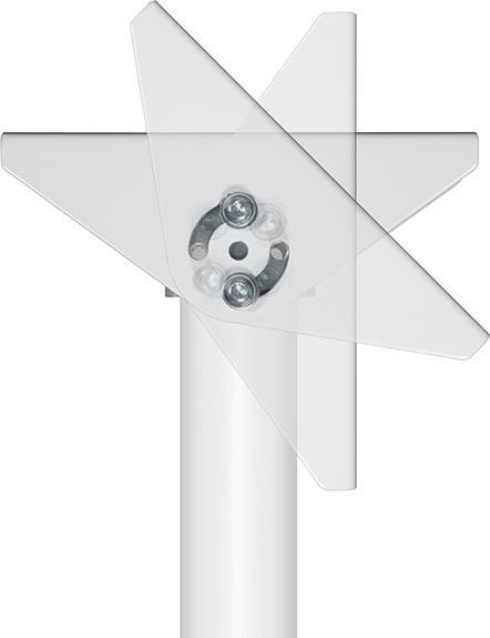 Actual product image Btech SYSTEM 2 - Heavy Duty Projector Ceiling Mount with Micro-adjustment - 3m Ø50mm Pole (Ceiling)