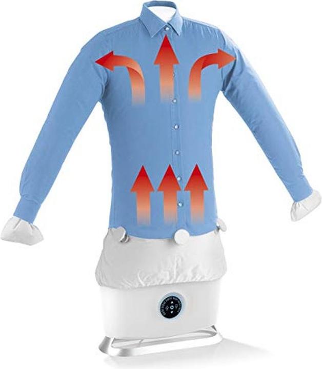 CleanMaxx Repasseuse à chemises avec fonction vapeur (1800 W)