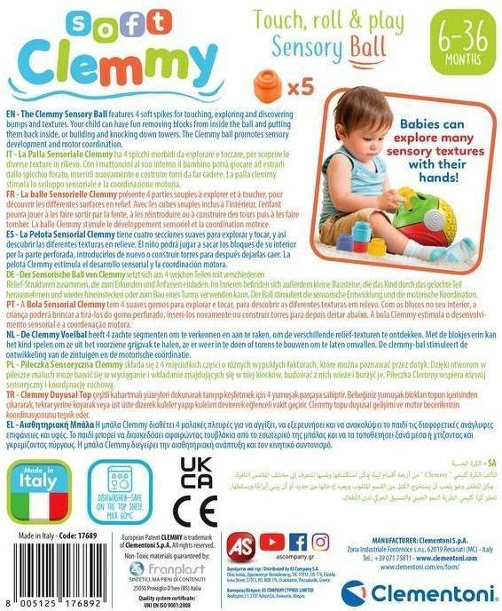 Produktbild Clementoni Baby Clemmy - Senses Bal