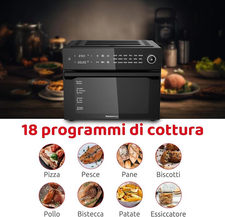 Image du produit Melchioni Friteuse Benedetta 1800W 30 Litres