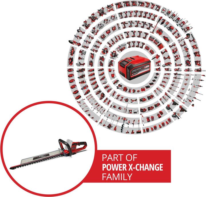 Immagine prodotto Einhell GE-CH 18/60 Li-Solo (Tagliasiepi a batteria)