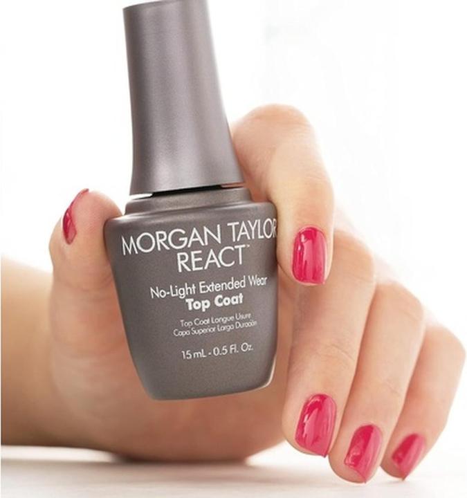 Produktbild Morgan Taylor REACT Decklack 15 ml (Farblack, Top Coat)