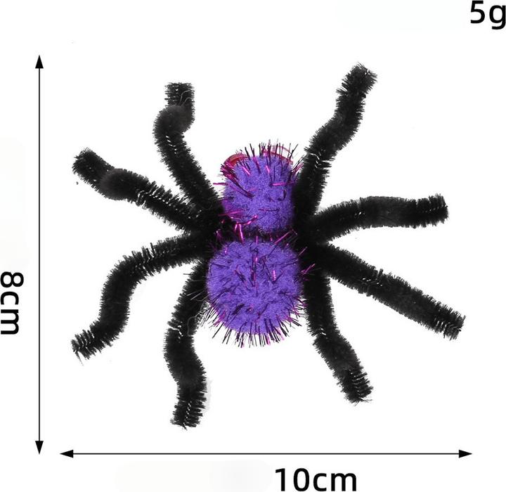 Actual product image Cover-Discount 8cm spider with clip