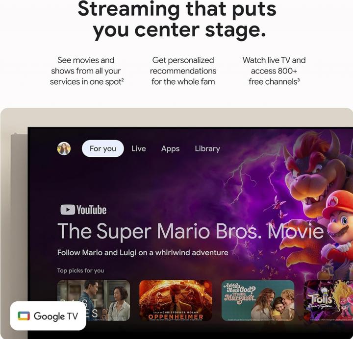 Actual product image Google TV Streamer 4K (32 GB)