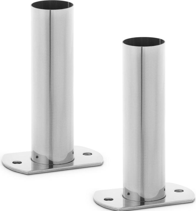 Actual product image Uniprodo Pool ladder installation kit - Stainless steel - 2 Ladder end pieces
