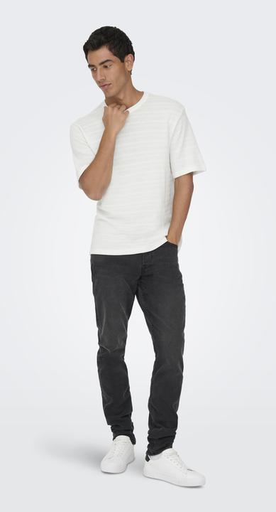 Produktbild Only & Sons Onsgivo Reg 12 Ss Crew Knit Noos (L)