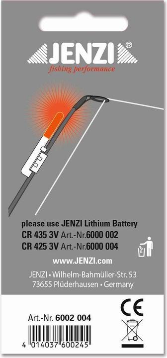Image du produit Jenzi Lumière de pliage LED. Bulb Red