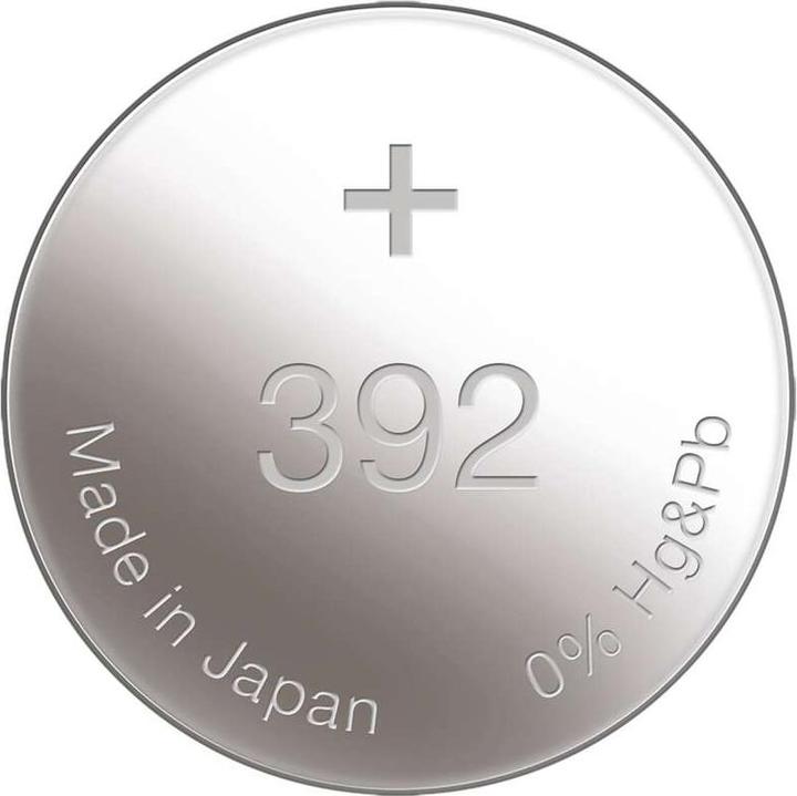 Actual product image GP Batteries Silver Oxide Cell 392 Disposable Battery SR41 Siler-Oxide (S) (1 pcs., LR41, 42 mAh)