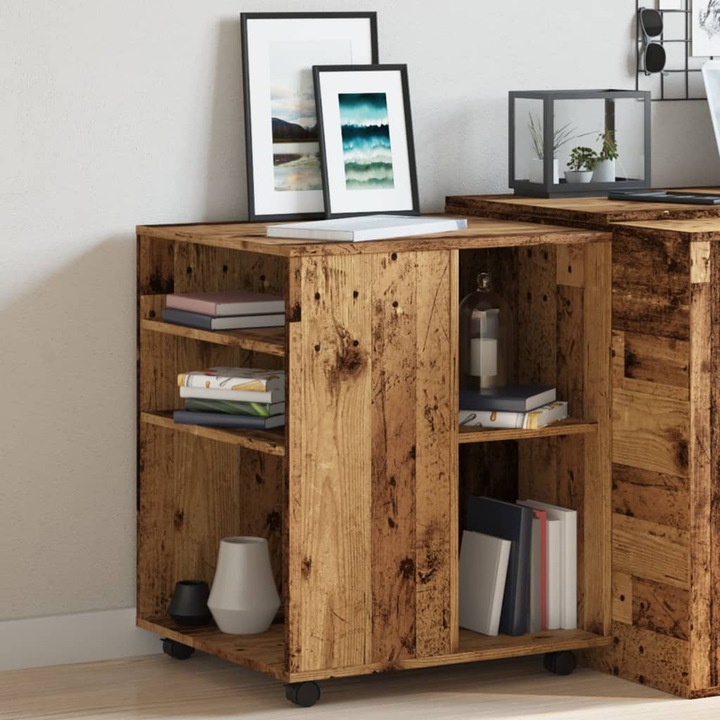 Produktbild VidaXL Rollschrank -Optik (60 x 53 x 72 cm)
