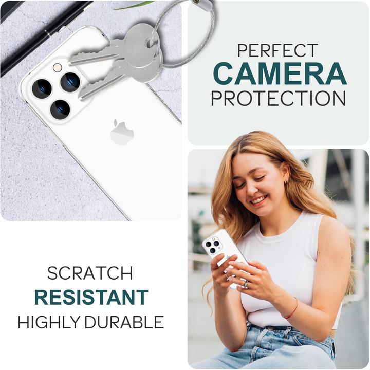 Productafbeelding Nalia 2x camera beschermingsglas (2 Stuk, Apple iPhone 16 Pro)