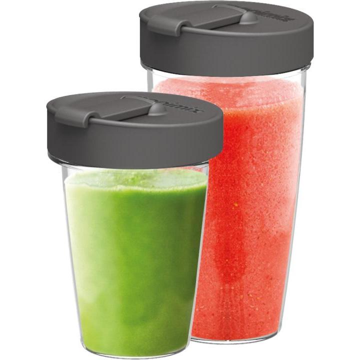 Thumbnail - Magimix Blendercups 2 Stück für Blender, Zubehör Mixen + Schneiden, Schwarz