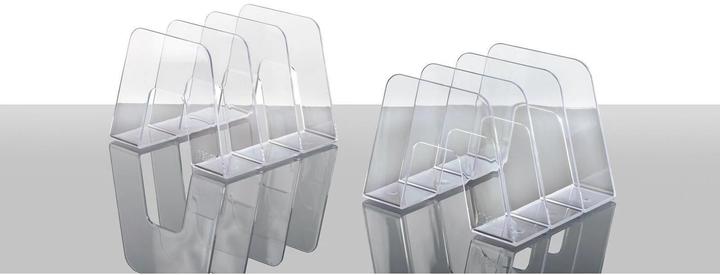 Actual product image Han Bookend.3 Pcs Crystal Clear (C4)