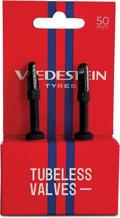 Produktbild Vredestein Schlauchlose Ventile TUBELESS VALVES 50mm, Schwarz