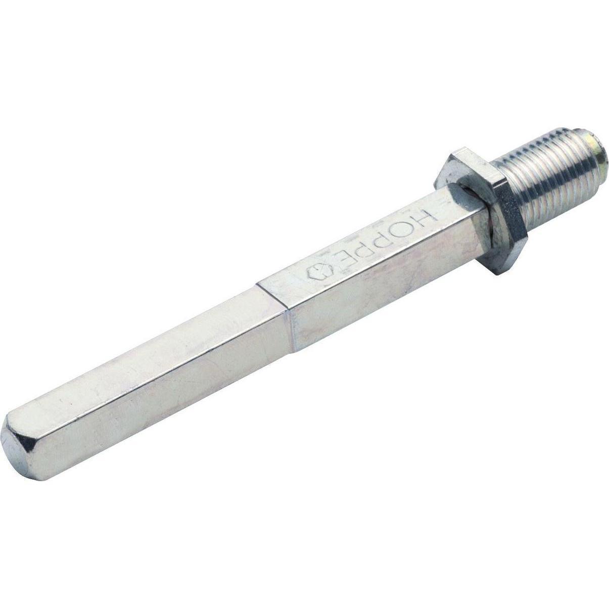 Hoppe, Türgriff + Fenstergriff, Vierkantstift für Knopf/Drücker 8/9 abgesetzt SST- FH-Rosette TS 65 - 80 (Türgriff)