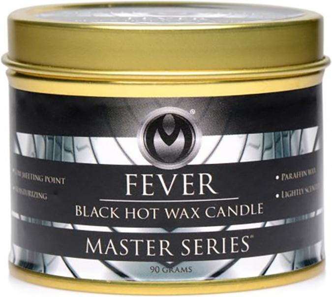 Actual product image Master Series Fever Black Hot Wax Paraffin Candle