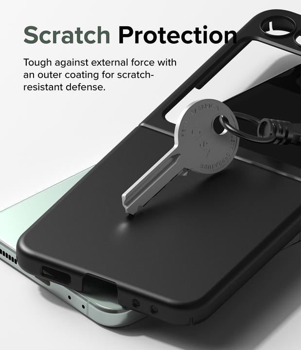 Produktbild Ringke Case for Galaxy Z Flip 5 SLIM BLACK (Samsung Galaxy Z Flip5)