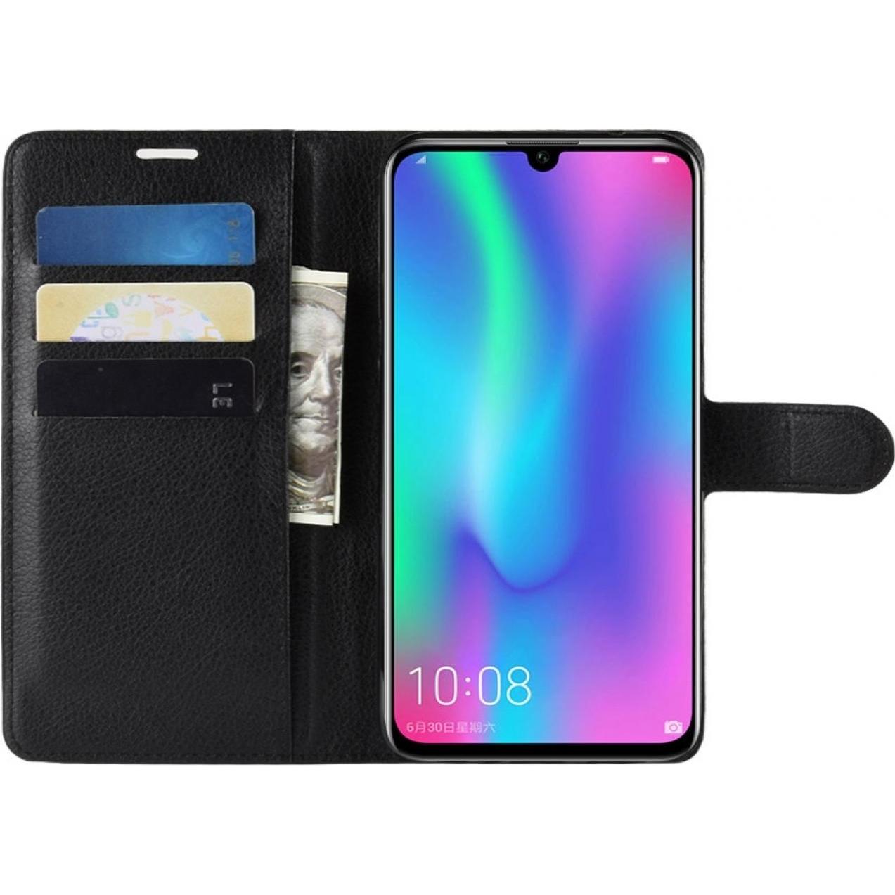 Thumbnail - Screenguard Huawei P Smart 2019 Leather Guard Lederhülle (Huawei P Smart+ (2019)), Smartphone Hülle, Schwarz