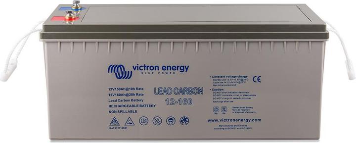 Actual product image Victron Energy Lead Carbon Battery 12V/160Ah (M8) (12 V, 160 Ah)