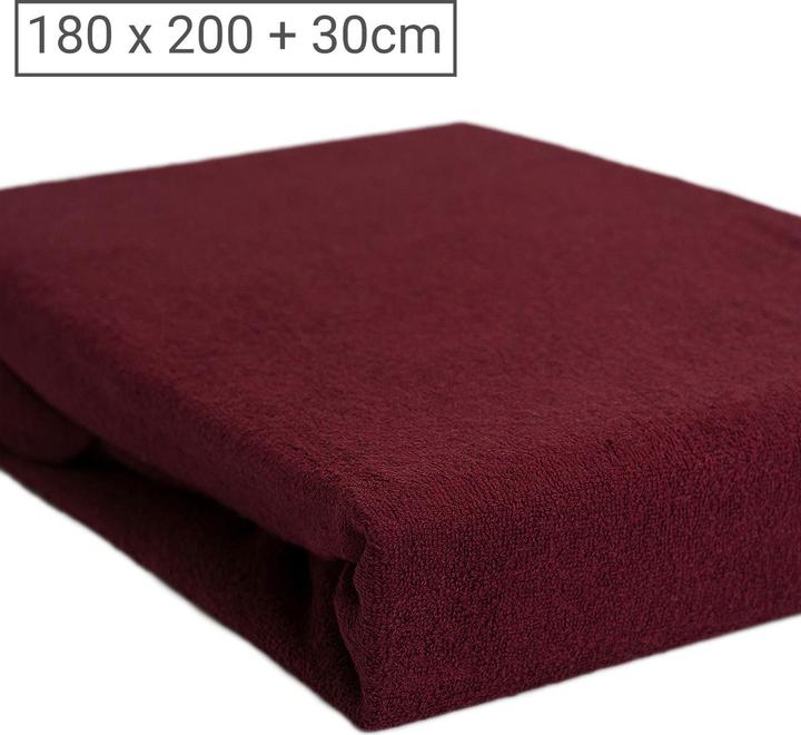 Casativo Luxus Fixleintuch Frottee Übergrösse (180 x 200 cm)