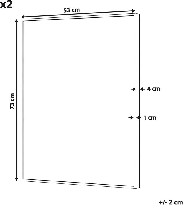 Actual product image Beliani Callan (53 x 73 cm)