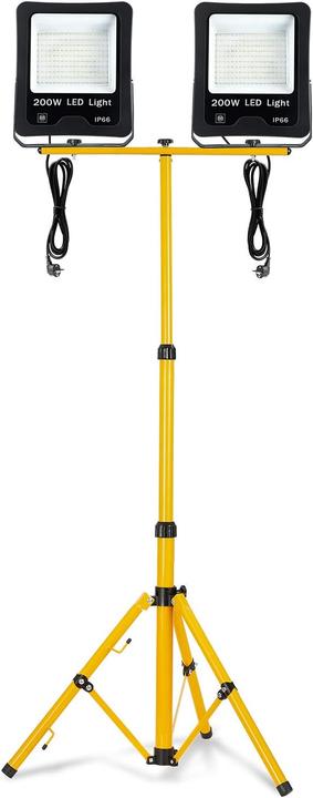 Actual product image Froadp LED-Baustrahler mit Stativ (100 lm)
