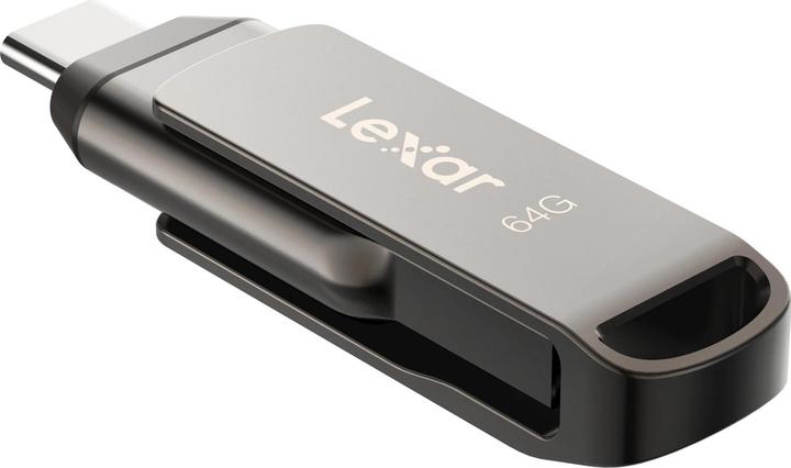 Actual product image Lexar JumpDrive Dual Drive D400 (64 GB, USB-C, USB-A)