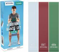 Produktbild Spokey Flex Set Widerstandsbänder (0.50 m, Leicht, Mittel, Stark)