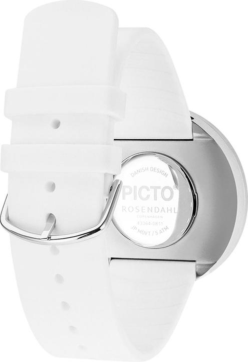 Produktbild Picto 43364-0220S Unisex White Silicone 40mm 5ATM