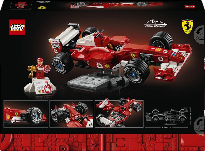 Immagine prodotto LEGO Ferrari F2004 e Michael Schumacher (11375, LEGO Icons)