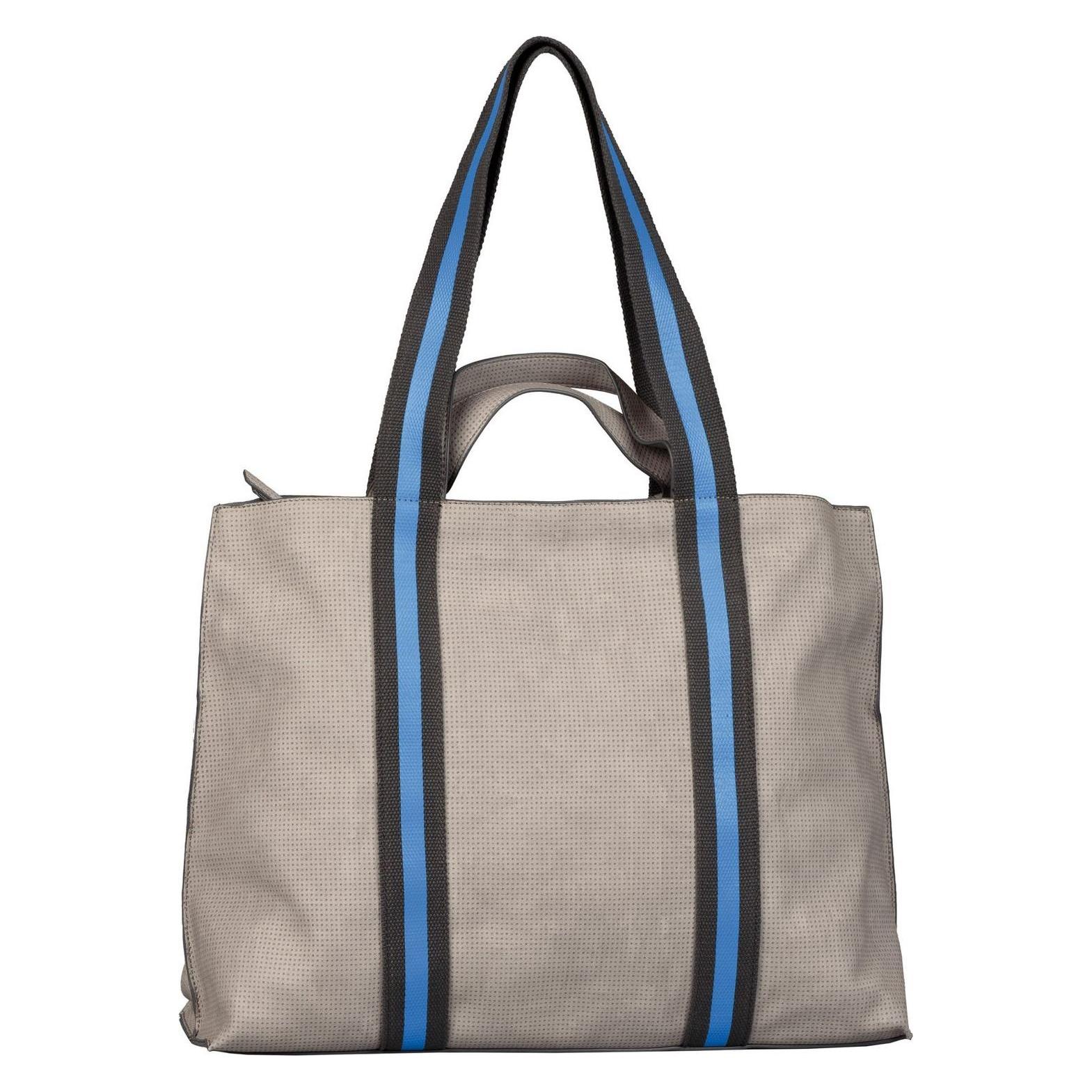 Tom Tailor, Tasche, Marica Zip Shopper, Mid Grey, Grau