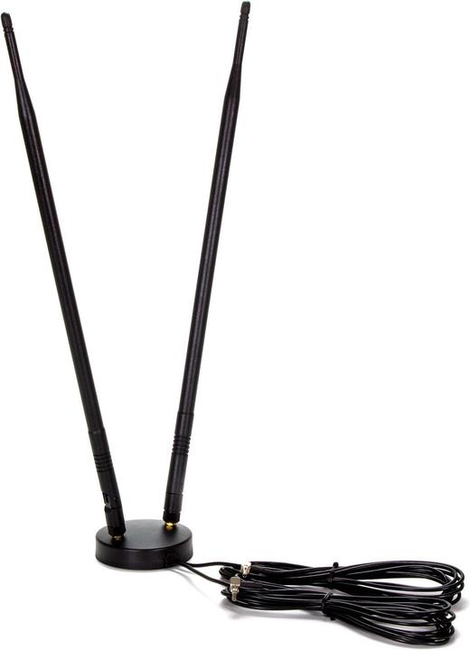 Actual product image OEM /4G LTE 9dBi Indoor Dual Omni Antenna CRC9 LTE-9IN-CRC9 (4G)