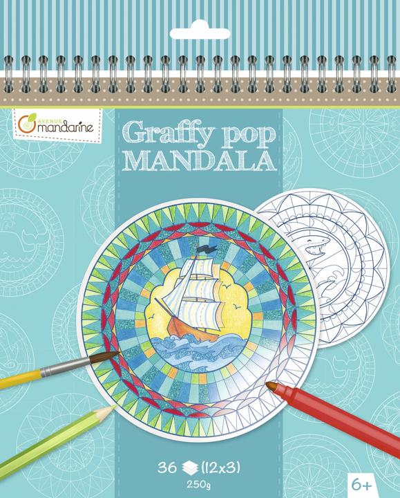 Produktbild Avenue Mandarine Graffy Pop Mandala