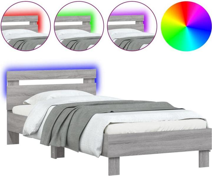 Actual product image vidaXL Bettgestell (90 x 200 cm)