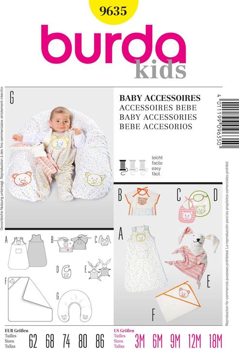 Schnittmuster Baby Accessoires