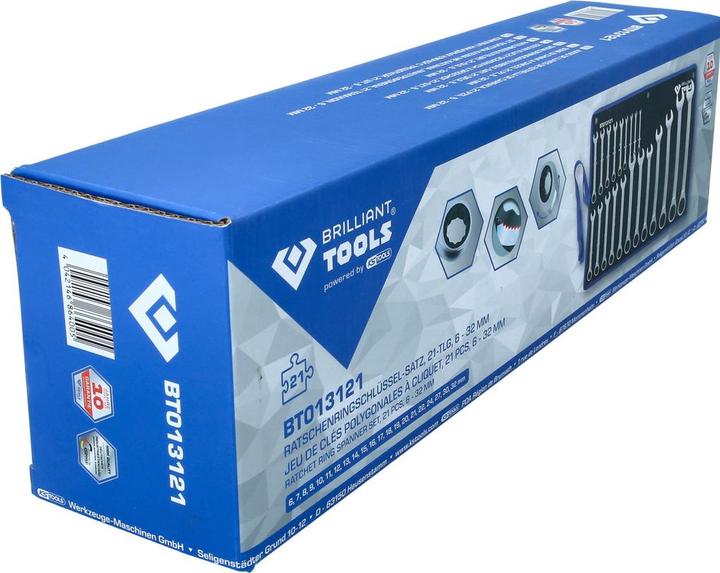 Image du produit KS Tools Jeu de clés mixtes à cliquet (32 mm, 18 mm, 11 mm, 12 mm, 20 mm, 19 mm, 27 mm, 15 mm, 13 mm, 25 mm, 6 mm, 21 mm, 7 mm, 14 mm, 29 mm, 8 mm, 10 mm, 30 mm, 23 mm, 26 mm, 22 mm, 17 mm, 28 mm, 9 mm, 16 mm, 24 mm, 31 mm)