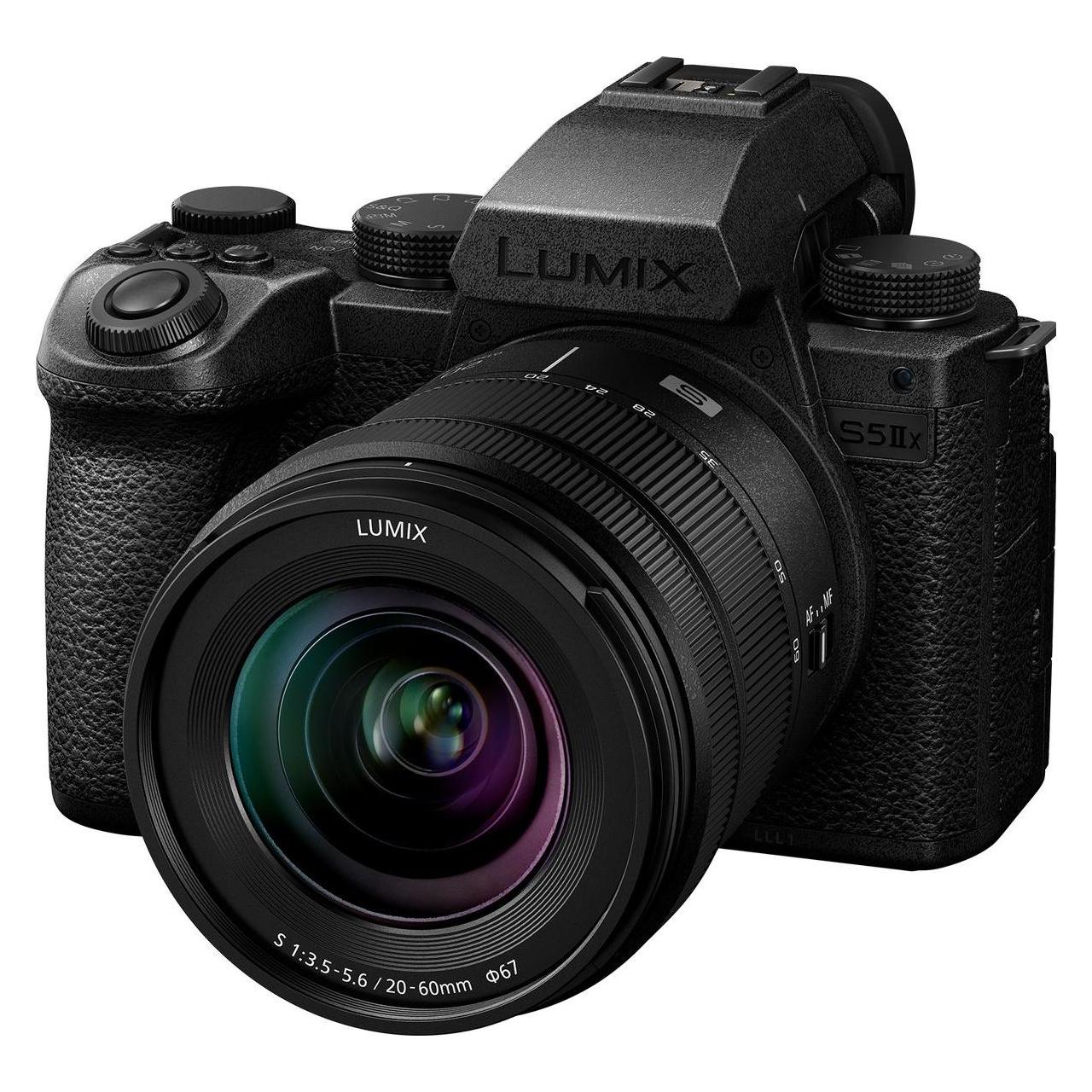 Panasonic Lumix S5IIX Kit (20 - 60 mm, 24.20 Mpx), Kamera, Schwarz