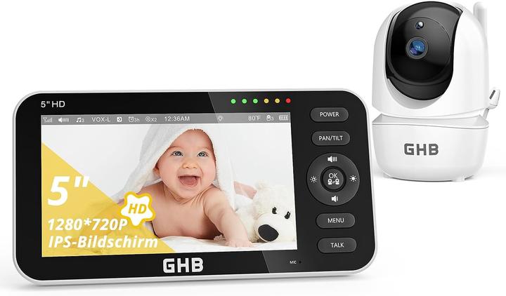 Actual product image GHB Baby monitor (Video & Audio)