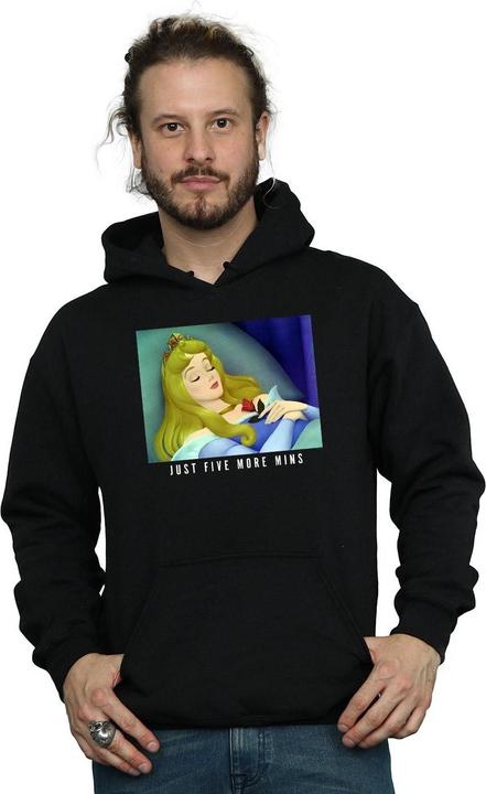 Actual product image Disney Princess Mens Sleeping Beauty Five More Minutes Hoodie (4XL)