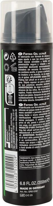 Actual product image Eros Fisting Gel UltraX (200 ml)