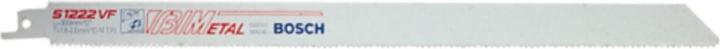 Immagine prodotto Bosch Professional Zubehör Lama per sega S 1222 VF, Flessibile per legno e metallo, confezione da 5