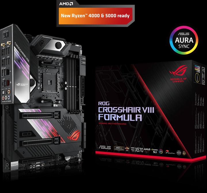 Produktbild ASUS ROG Crosshair VIII Formula (AM4, AMD X570, ATX)