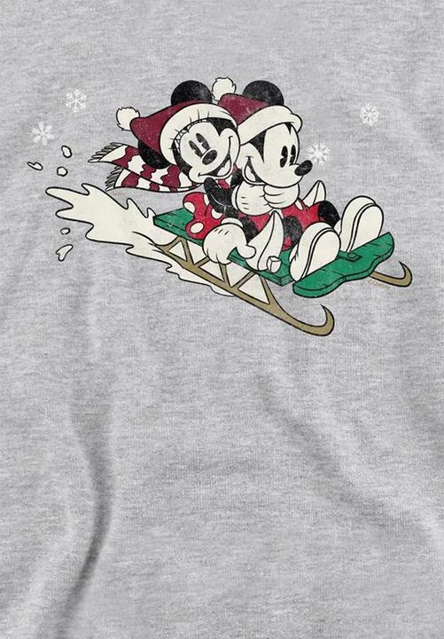 Produktbild Disney Sledding For Christmas Kapuzenpullover meliert (116)